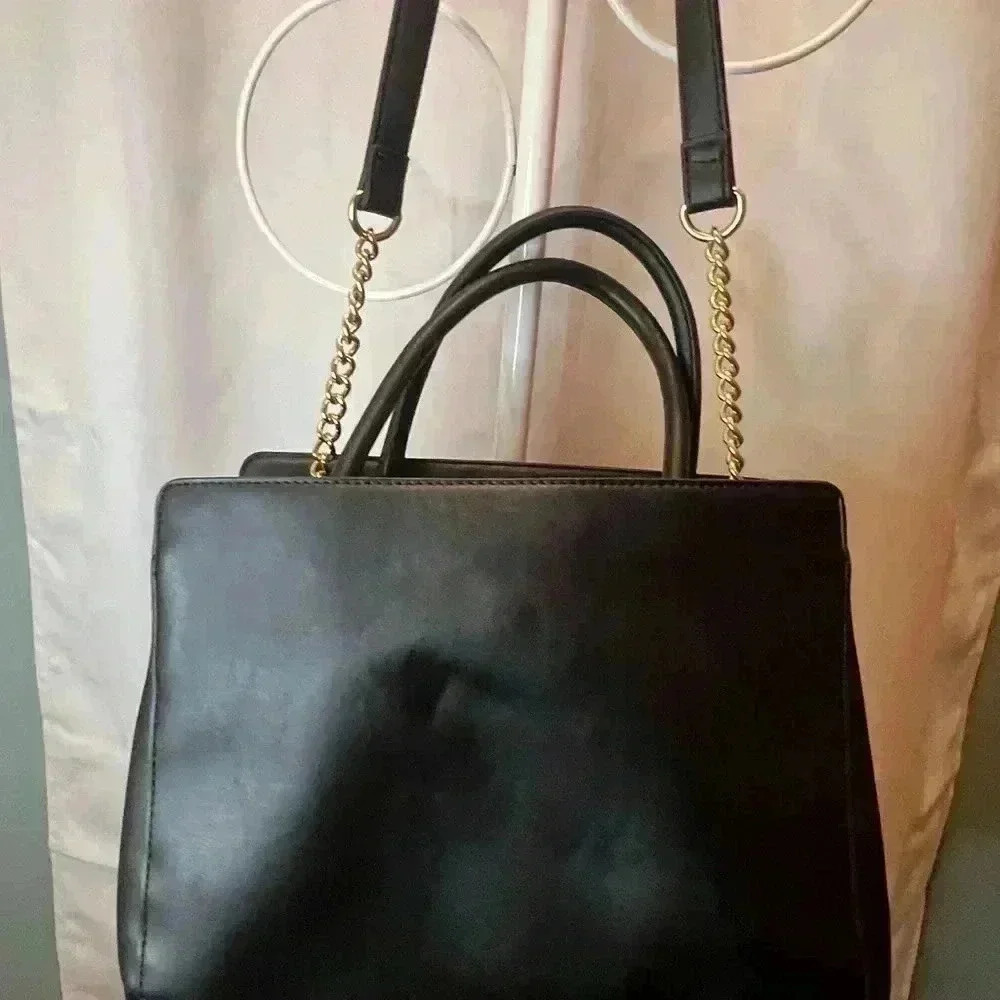 Nine West Black Bow Handbag - Picture 9 of 11